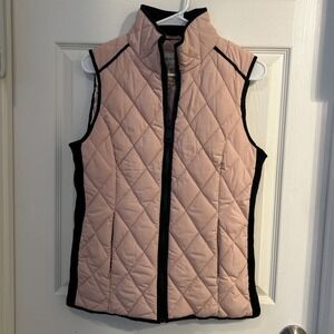 Calvin Klein‎ Performance Pink Puffer Vest Size Small S Women's